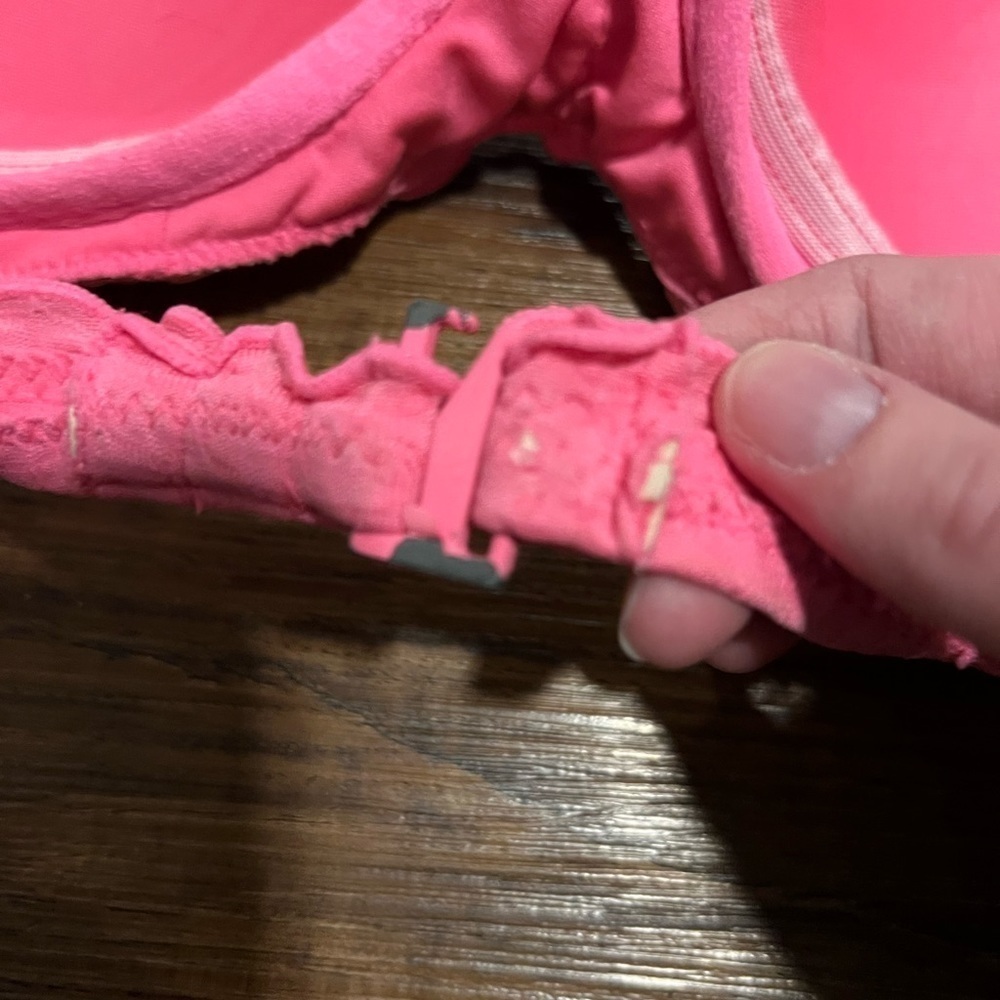 34B Coco Rave pink halter underwire Nixie Bandeau bikini top swimwear - Picture 6 of 8